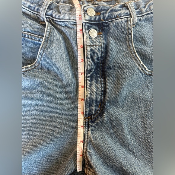 Vtg Guess Jeans High Waist Loose Fit Tapered Leg Distressed 90s Y2K Men’s 32x30 - Picture 5 of 11